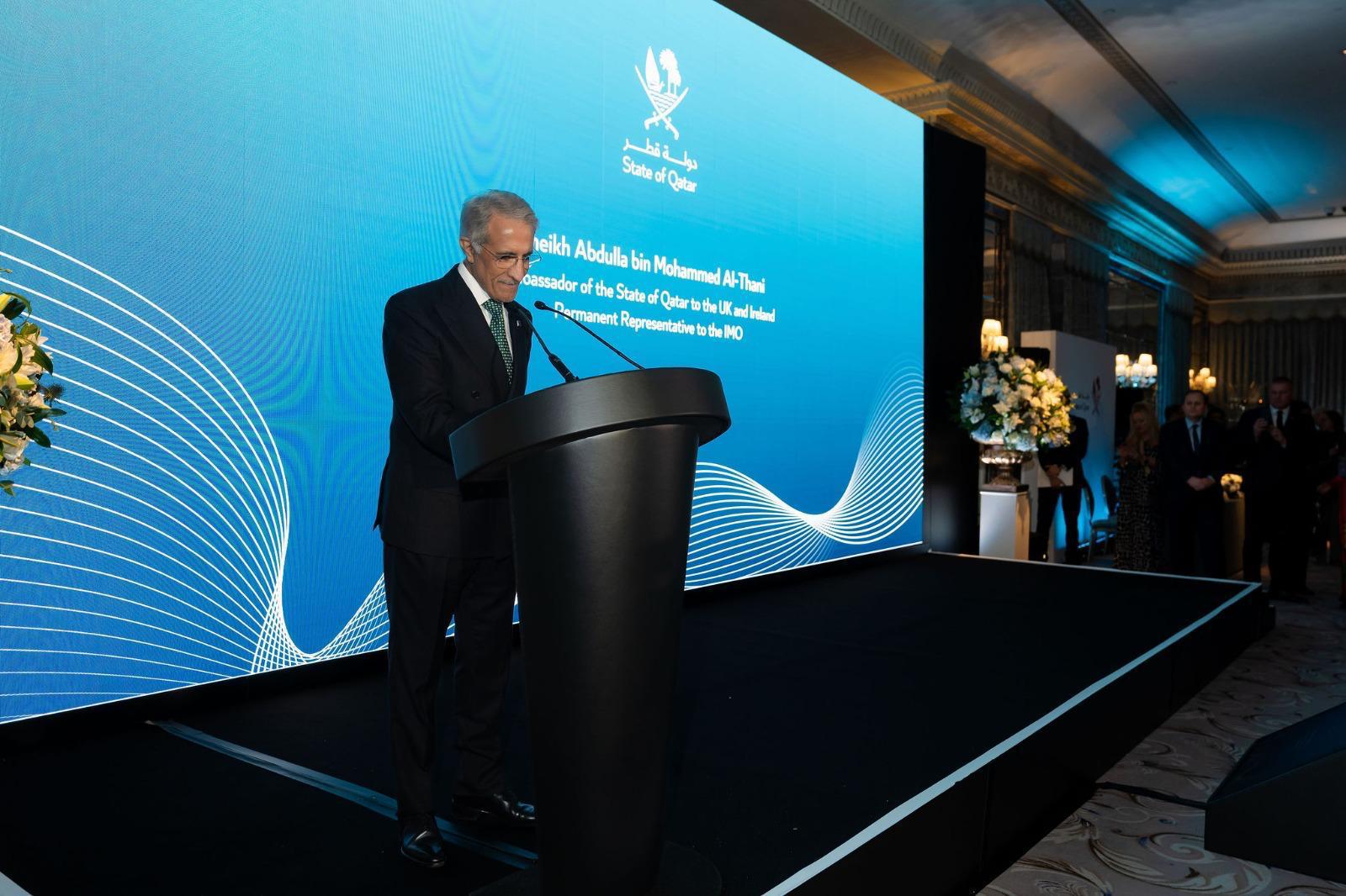 MOT Showcases Qatar’s Maritime Industry Achievements at IMO Reception ...