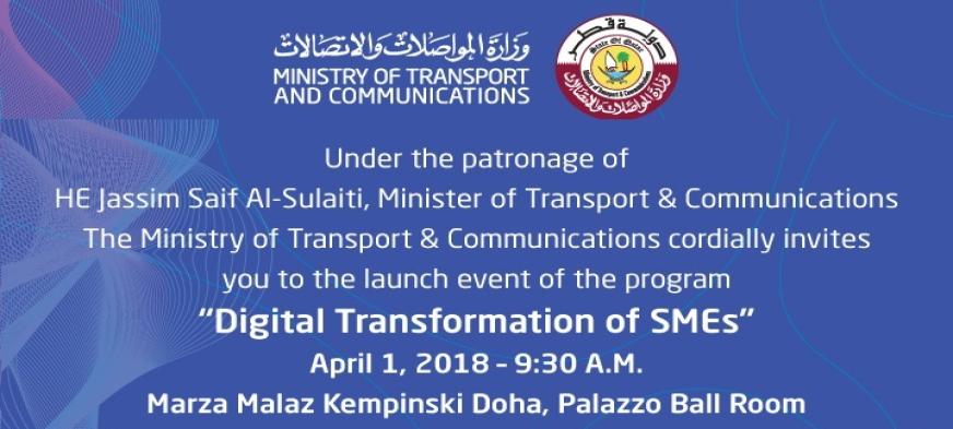 Digital Transformation of SMEs Event Launch one of Initiatives the Ministry of Transport and Communication
