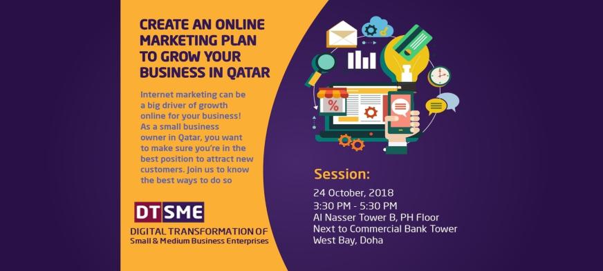 Create an Online Marketing Plan to Grow Your Business in Qatar