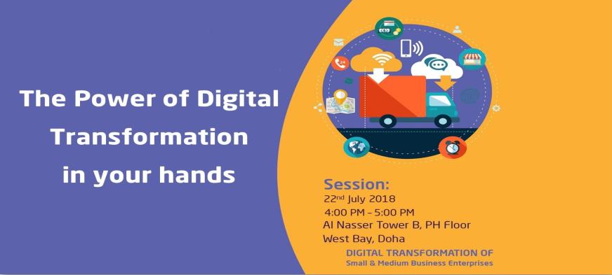The Power of Digital Transformation  in your hands