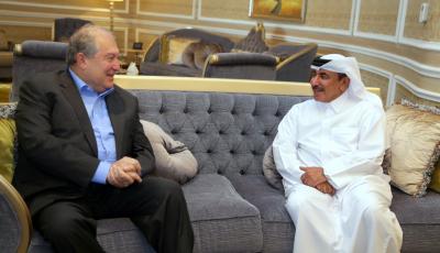 الرئيس الأرميني يستقبل وزير المواصلات والاتصالات