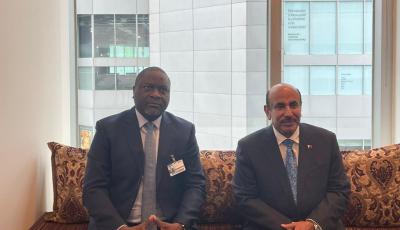 وزير المواصلات يجتمع مع نظرائه في جنوب السودان، وزامبيا والغابون