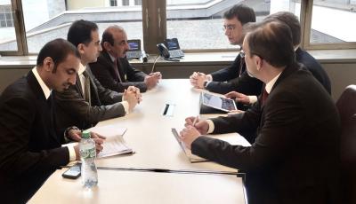 HE The Minister Meets with Ukraine’s Minister of Infrastructure