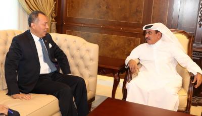 HE Minister Holds Talks with Malaysian Ambassador 