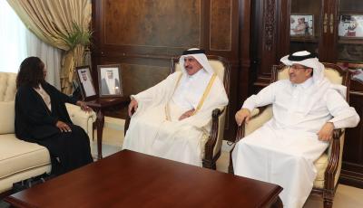 Minister Meets with AFCAC Secretary General