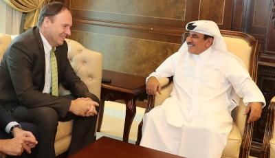 Minister Meets with Belgian Ambassador 