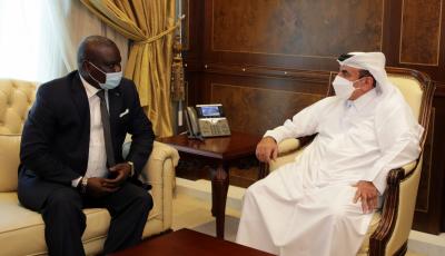 Minister Meets with Central African Republic Transport Minister