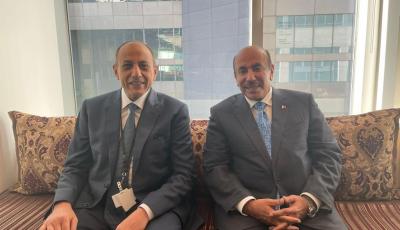 وزير المواصلات يجتمع مع وزير الطيران المدني المصري