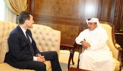 Minister Meets with French Ambassador