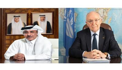 وزير المواصلات يجتمع مع رئيس مجلس منظمة (إيكاو)