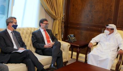 Minister Meets with Italian Economic Development Minister