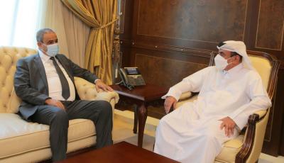 Minister Meets with Libyan Counterpart