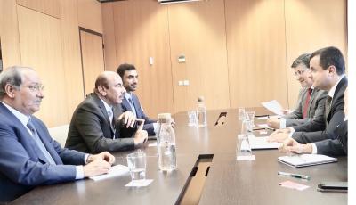 Minister Meets with Portugal Minister of Planning 