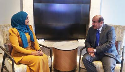 Minister Meets with Togo, Maldives Ministers