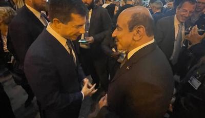 وزير المواصلات يجتمع مع وزير النقل الأمريكي