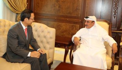 Minister Receives Missive from S. Korean Minister
