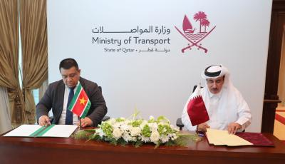 Minister, Suriname Counterpart Initial Air Services Agreement