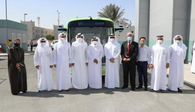 Minister Witnesses Level 4 Fully Autonomous Electric Minibuses Test Operation