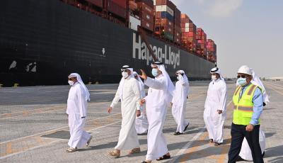 PM Inaugurates Initial Operation of Hamad Port Container Terminal 2, Health Centre