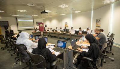 الوزارة تنظم دورة تدريبية لتطوير مهارات العاملين في مجال أمن المعلومات