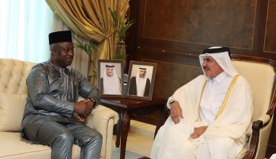 Minister Meets with Sierra Leone Counterpart