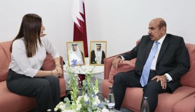 وزير المواصلات يجتمع مع وزير المرافق العامة في بليز ونائبة وزير الشحن القبرصية