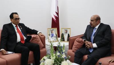 وزير المواصلات يجتمع مع وزير النقل الإندونيسي ووزير النقل والاتصالات في سلطنة بروناي دار السلام