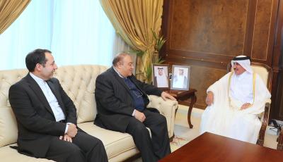 وزير المواصلات يجتمع مع نائب وزير الخارجية الإيراني