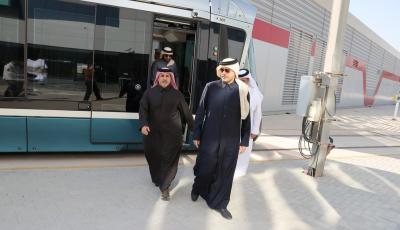 MinisterofTransportinauguratestheTurquoise LineofLusailTramnetwork