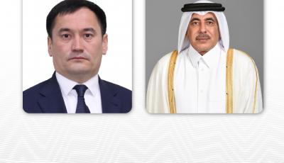 وزير المواصلات يجتمع مع نظيره الأوزبكي