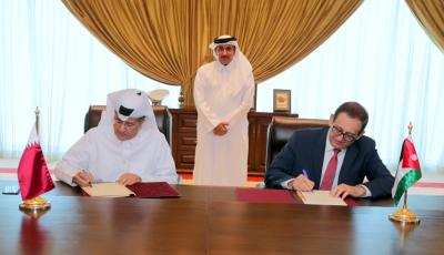Qatar Signs Air Services Agreement with Jordan