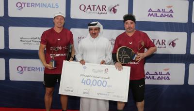 QA Wins Minister of Transport 3rd Padel Cup