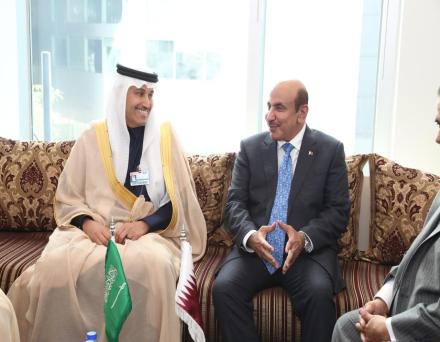Minister Meets with KSA Transport, Logistic Services Minister