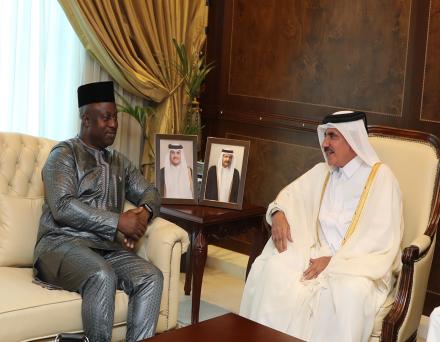 Minister Meets with Sierra Leone Counterpart