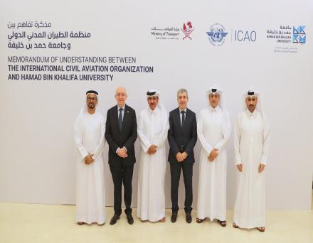HBKU Signs MoU with ICAO on Enhancing Collaboration on Innovation in Aviation