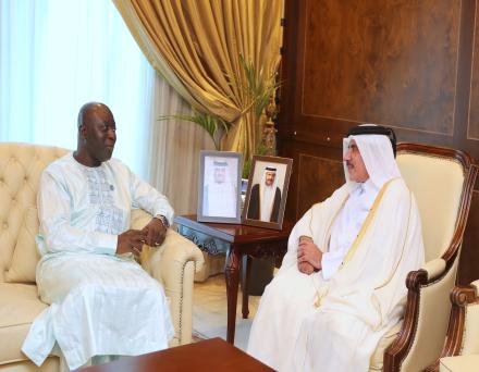Minister Meets with Gambian Counterpart 