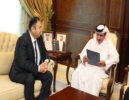 Minister Receives Message from Kyrgyz Minister of Transport & Communication